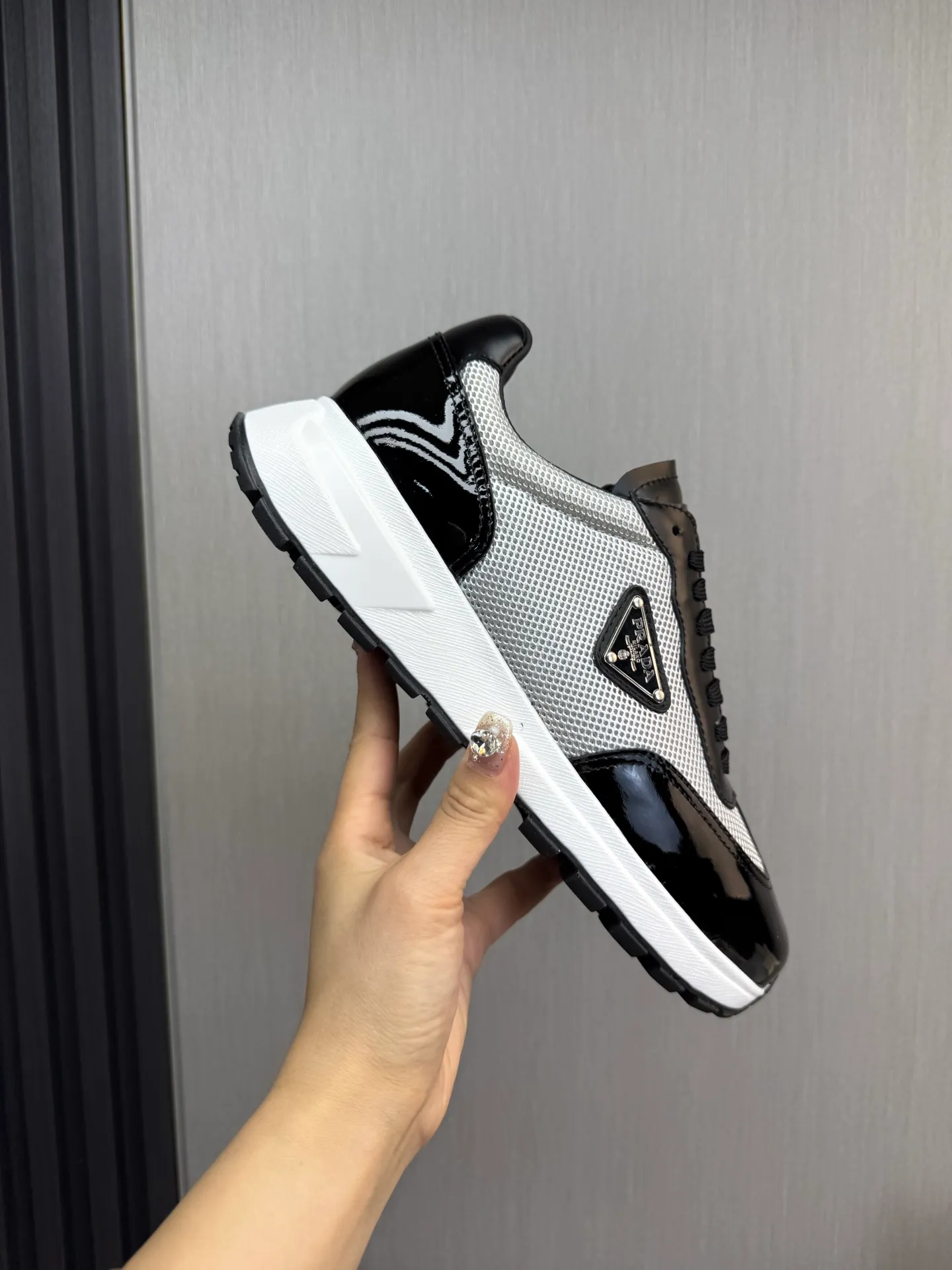 Men's shoes 💰600💰 [PRADA] Popular men's shoes shipped 👏Official website synchronized ⬆️Original cowhide fabric + cowhide lining, 1⃣️:1⃣️reproduction, original sole, 38-45 (45. Customized, non-refundable)